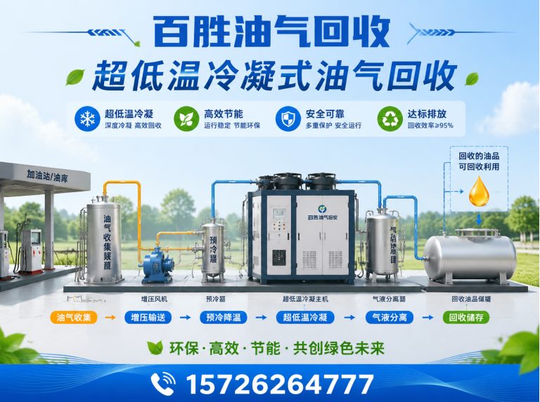 李沧区加油站油气回收系统展示图